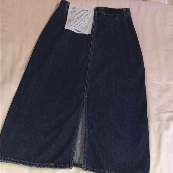 Dark blue Limited addition vintage Zara jean skirt - Picture 4 of 4